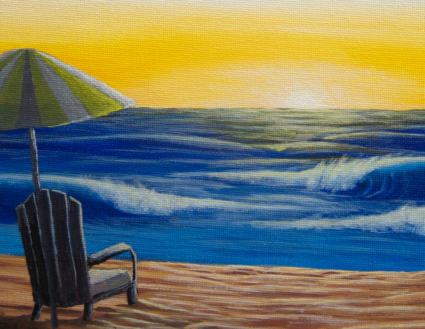 Sunrise at the Beach- Original Painting