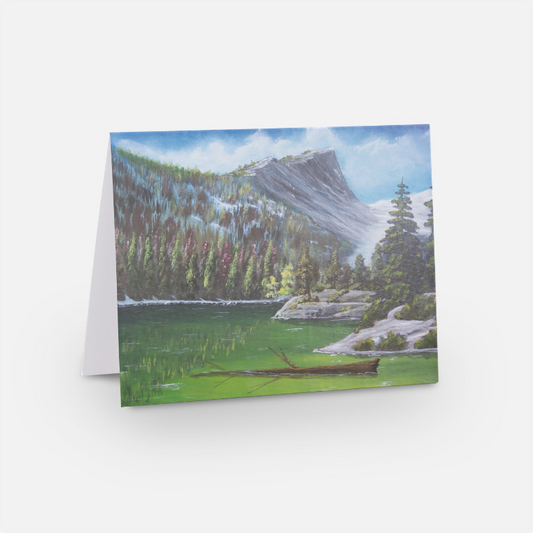 Mountain Lake- Notecard