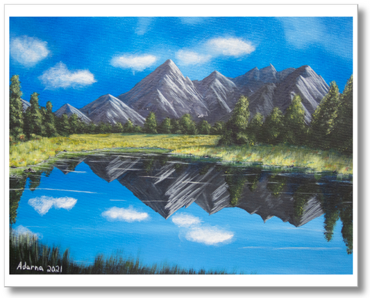 Mountain Reflection- Fine Art Print