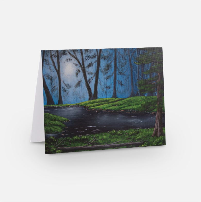 Quiet River- Notecard