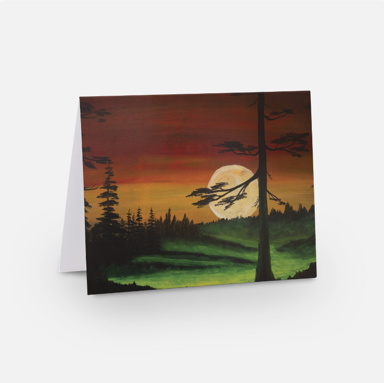 Night Scenes Notecards