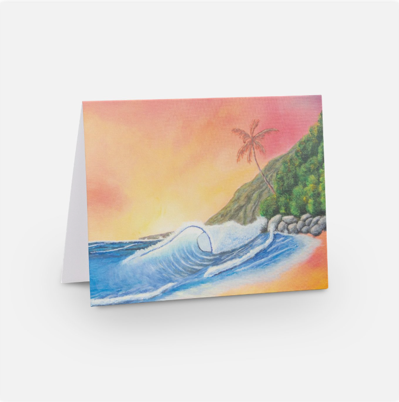 Hawaii Scenes Notecard Set