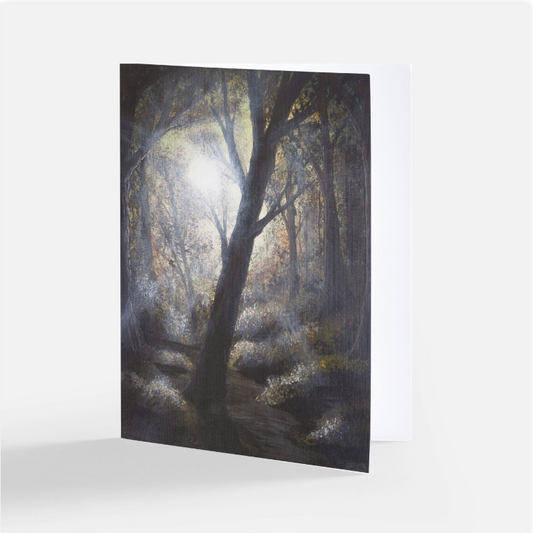 Sunlight in the Forest- Notecard